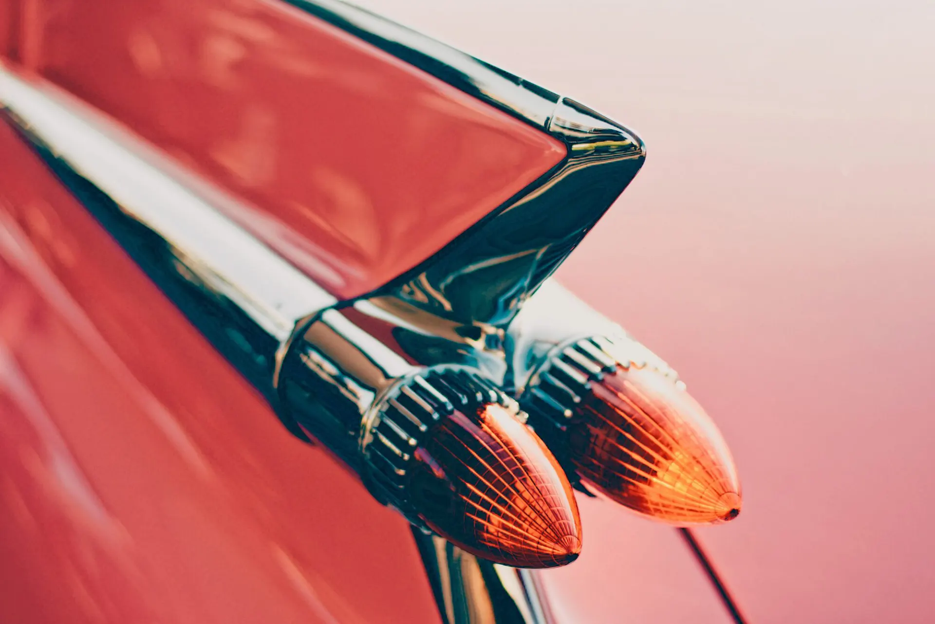 Glossy red car paintwork with a smooth, even finish